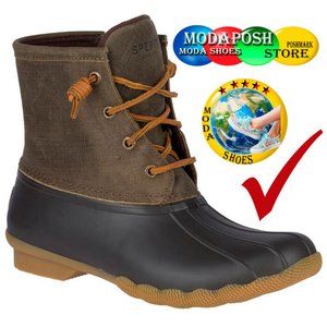 Sperry Women's Saltwater Rain Boots SIZE-6.5-M COD/171